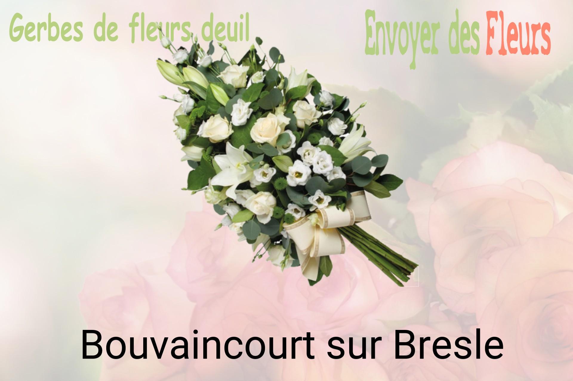 Gerbe de fleurs de deuil livrée à Bouvaincourt-sur-Bresle